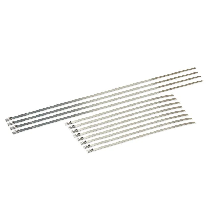 DEI Stainless Steel Locking Tie Eight 8in and Four 14in per pack - Main Product View