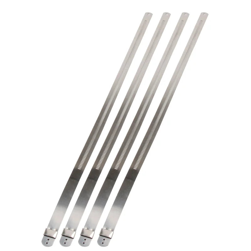 DEI Stainless Steel Positive Locking Tie 1/2in (12mm) x 14in - 4 per pack - Main Product View