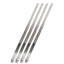 Load image into Gallery viewer, DEI Stainless Steel Positive Locking Tie 1/2in (12mm) x 14in - 4 per pack - Main Product View