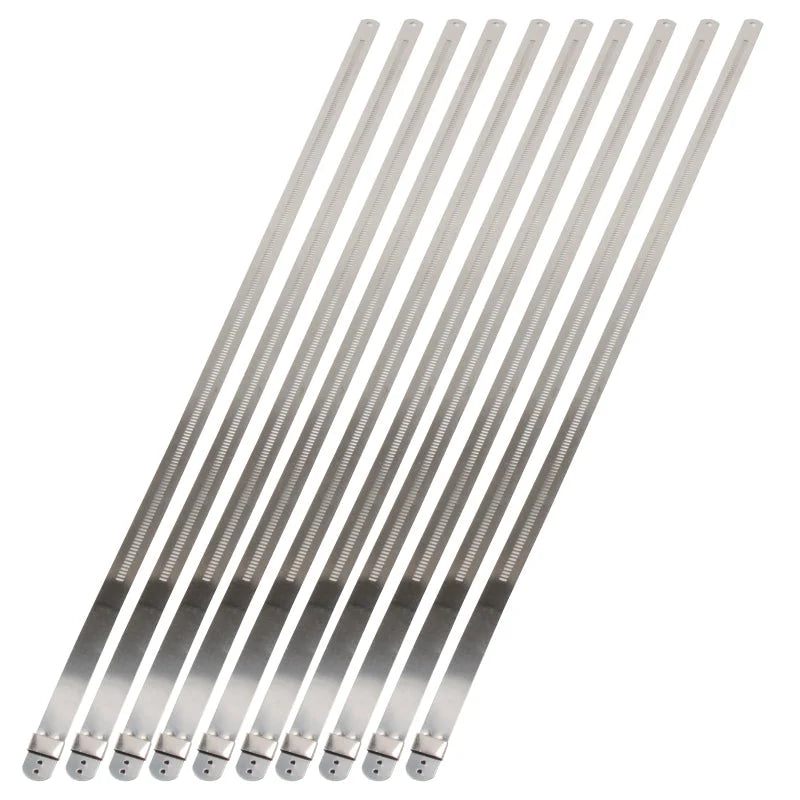 DEI Stainless Steel Positive Locking Tie 1/2in (12mm) x 20in - 10 per pack - Main Product View