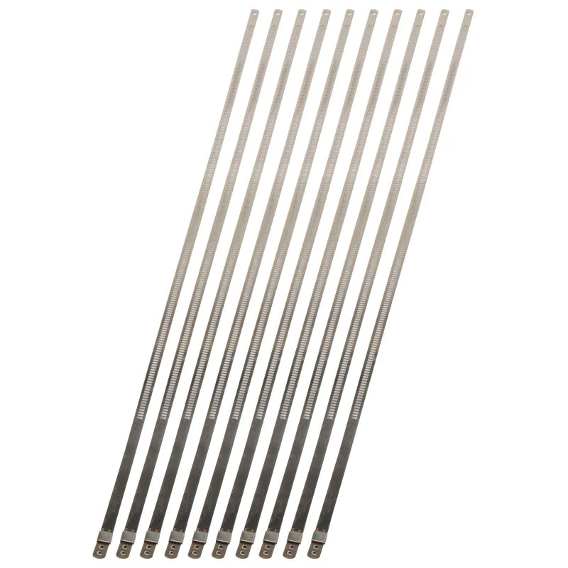 DEI Stainless Steel Positive Locking Tie 1/4in (7mm) x 20in - 10 per pack - Main Product View