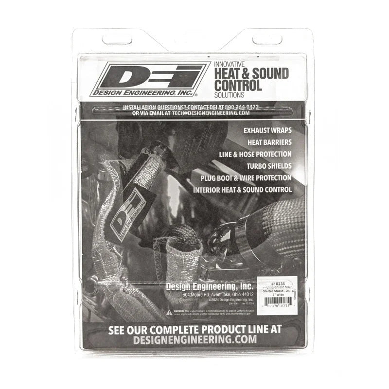 DEI Starter Shield 2ft x 7in Wide - Ultra 47 - Side View