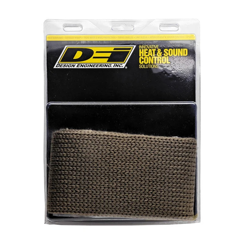 DEI Titanium 3in Knit Exhaust Sleeve - 36in - Back View