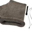 Load image into Gallery viewer, DEI Titanium 4in Knit Exhaust Sleeve - 12in - Main Product View