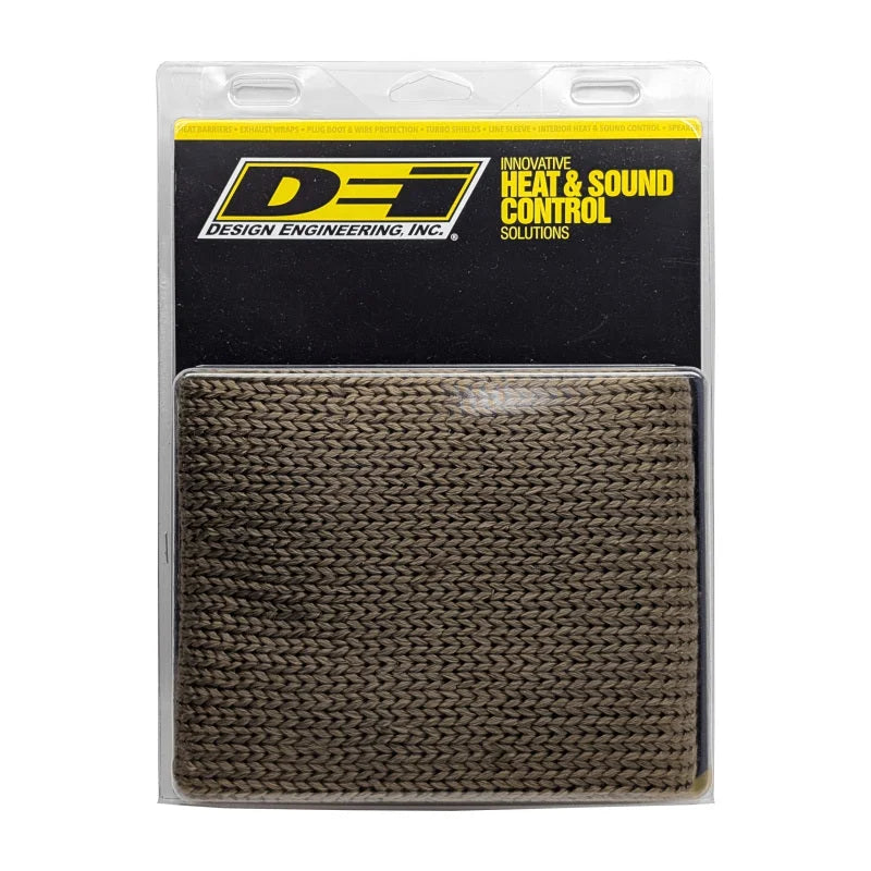 DEI Titanium 4in Knit Exhaust Sleeve - 24in - Back View