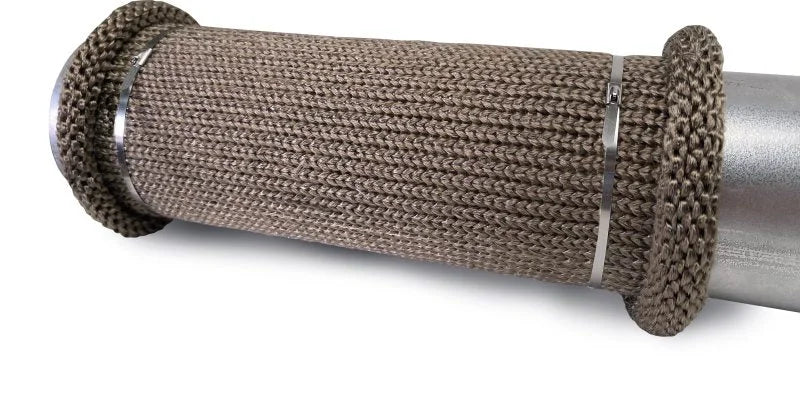 DEI Titanium 4in Knit Exhaust Sleeve - 24in - Additional View 7
