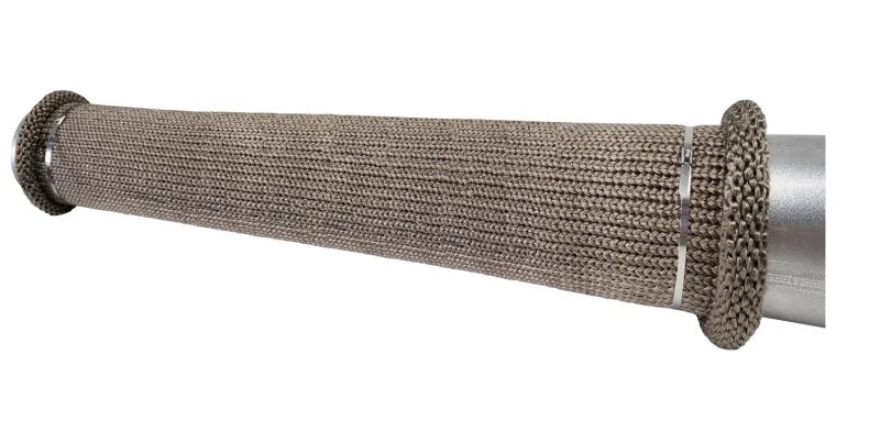 DEI Titanium 4in Knit Exhaust Sleeve - 24in - Additional View 5