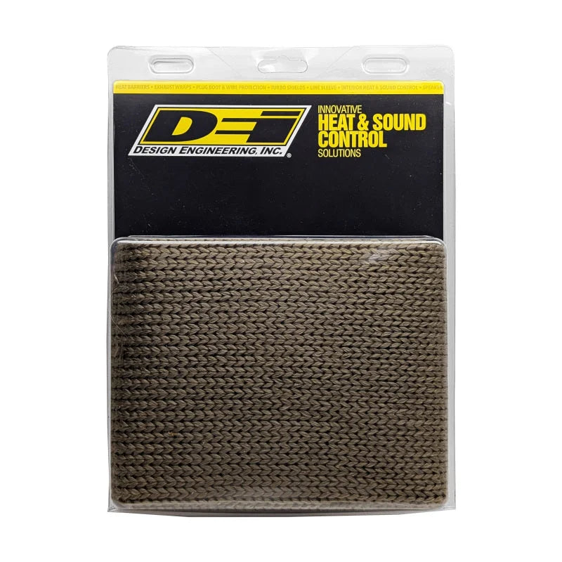 DEI Titanium 4in Knit Exhaust Sleeve - 36in - Side View