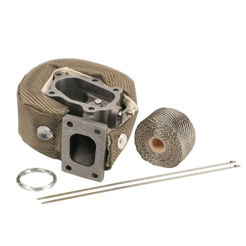 DEI Turbo Shield T25-T28 - Kit - Titanium - Side View