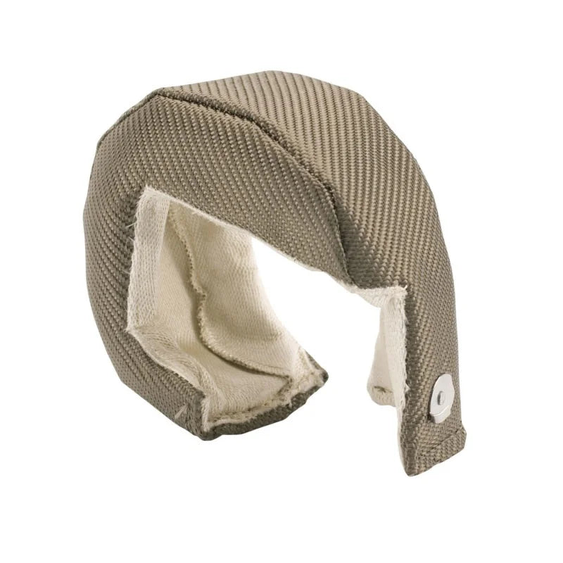 DEI Turbo Shield T25-T28 - Shield Only - Titanium - Side View