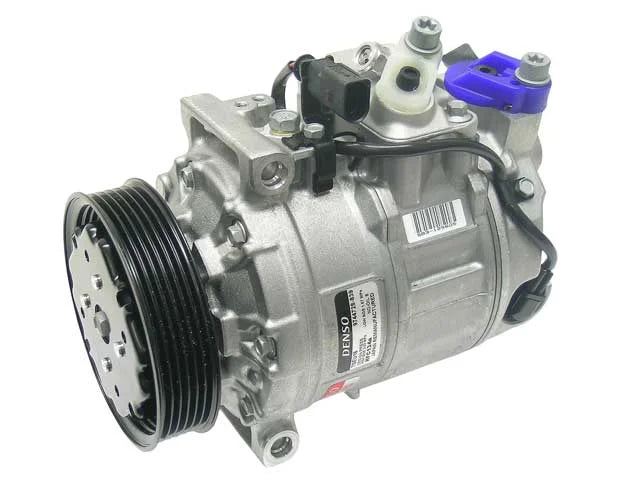 DENSO A/C Compressor 471-1403 fits 2002-2003 Audi A4 / A4 Quattro / 2002-2004 Audi A6 / A6 Quattro - Main Product View