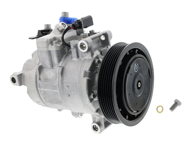 DENSO A/C Compressor DCP02043 - Side View