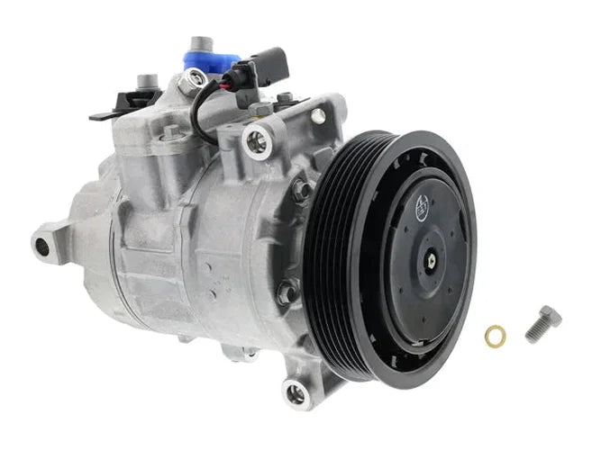 DENSO A/C Compressor DCP02043 - Side View
