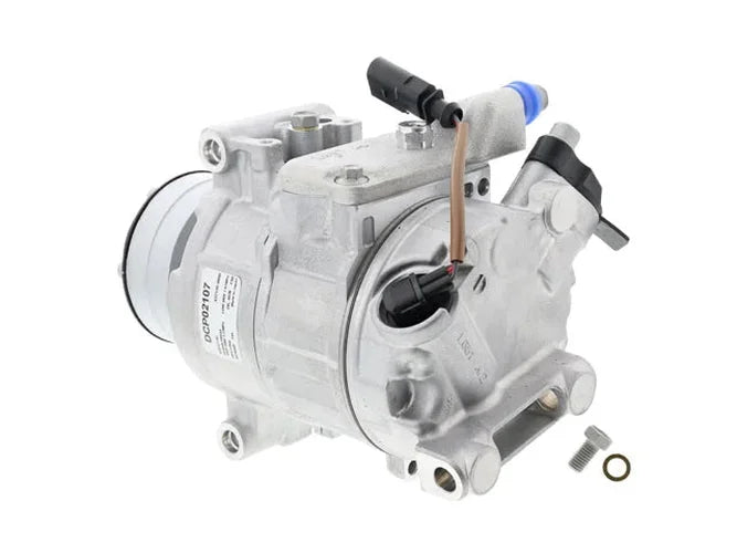 DENSO A/C Compressor DCP02107 - Side View