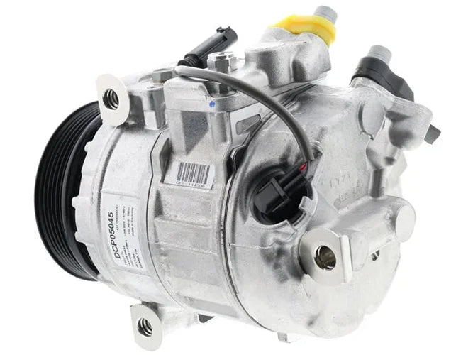 DENSO A/C Compressor DCP05045 - Side View
