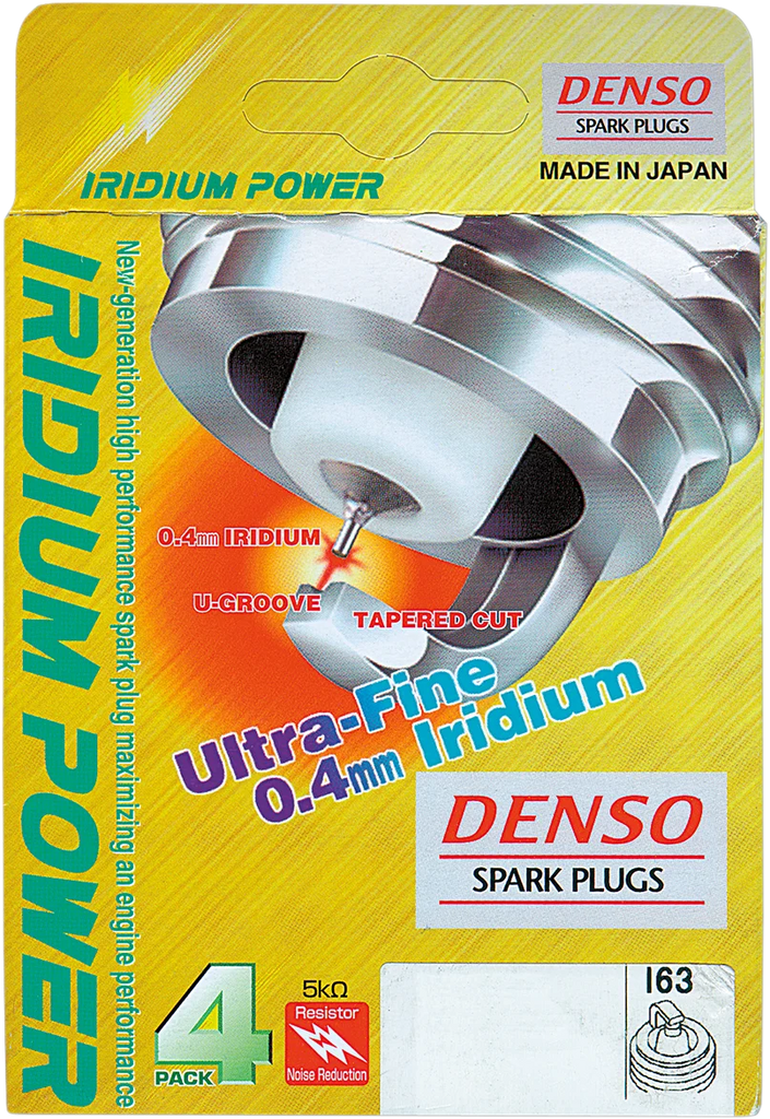 DENSO Iridium Spark Plug - IW16 - Side View