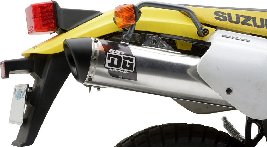 DG Performance Dual Sport Slip-On Muffler 091-2670 - Side View