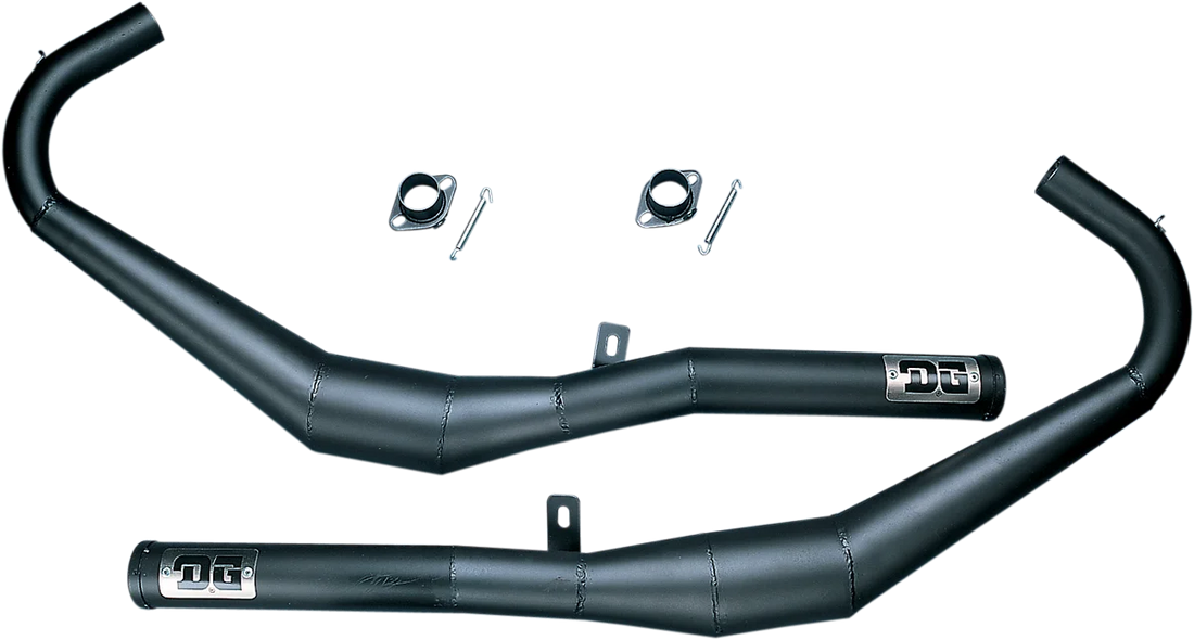 DG Performance Exhaust - Steel - Side View