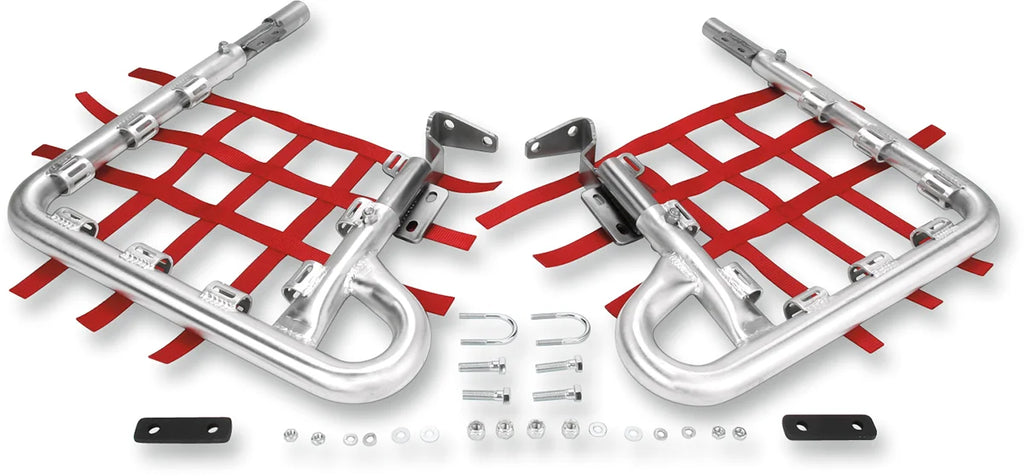 DG Performance Fat Series Nerf Bar - Red Wedding - Sportrax 602-2135 - Main Product View