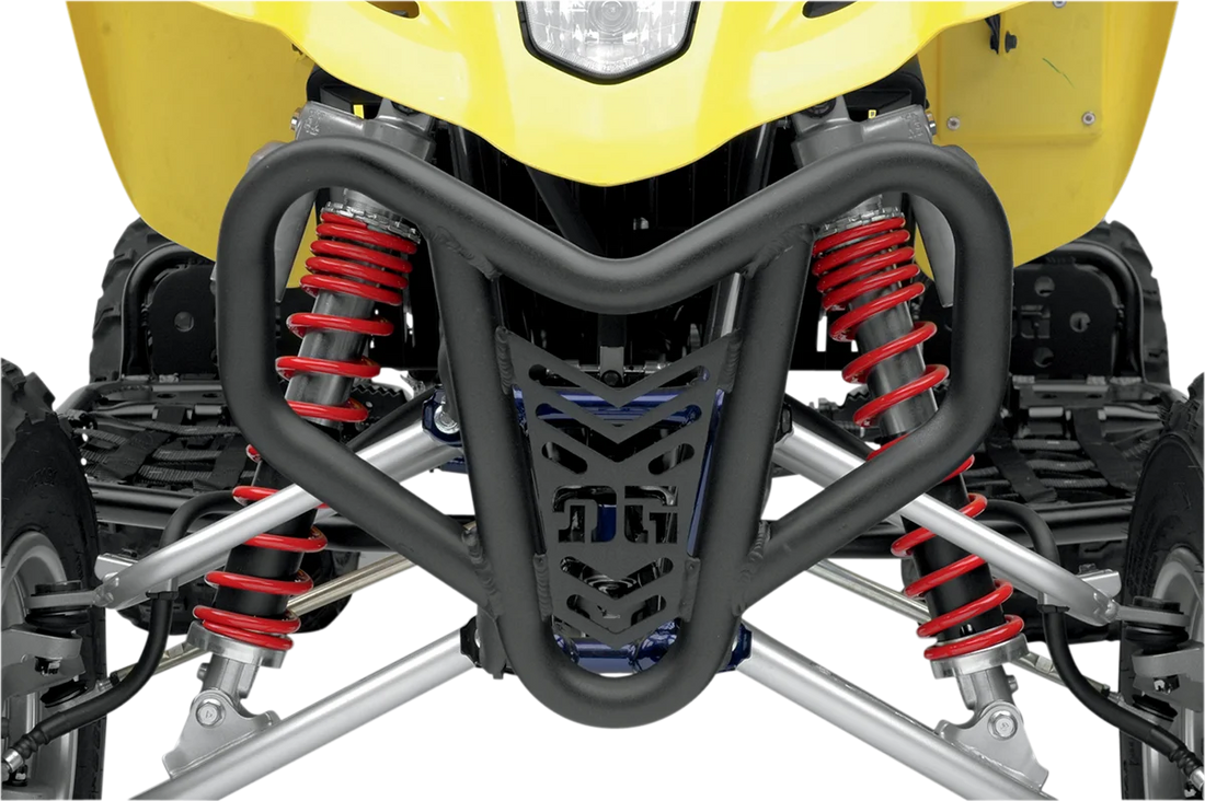DG Performance Front Bumper - Black - Kawasaki/Suzuki 554-6130X - Side View