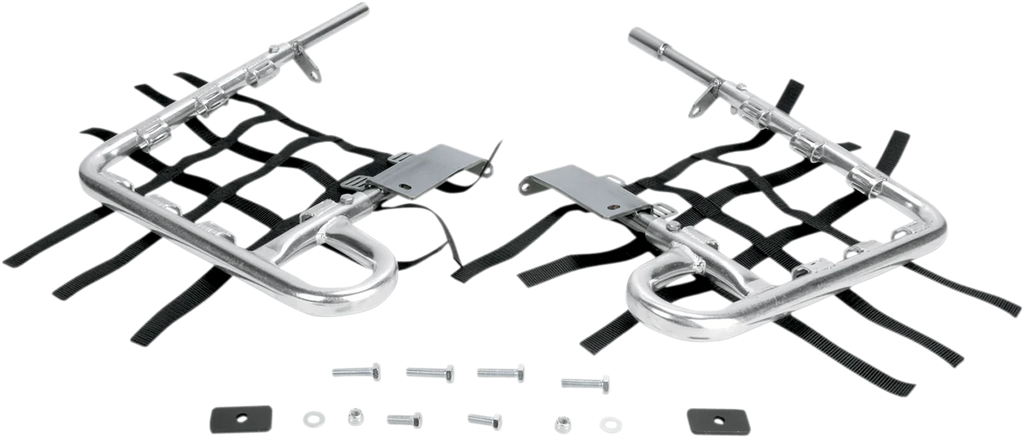 DG Performance Nerf Bars - KFX 700 - Natural/Black - Main Product View