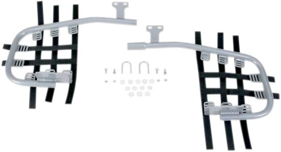DG Performance Nerf Bars - LT-Z - Silver/Black - Main Product View