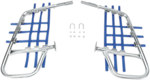 Load image into Gallery viewer, DG Performance Nerf Bars - LT250R - Natural/Blue - Main Product View