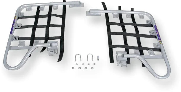 DG Performance Nerf Bars - Silver/Black - Main Product View