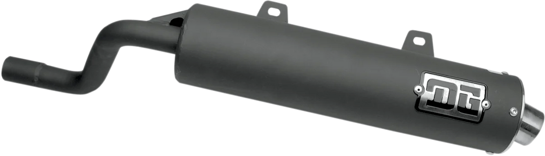 DG Performance RCM II Slip-On Exhaust 051-3300 - Side View