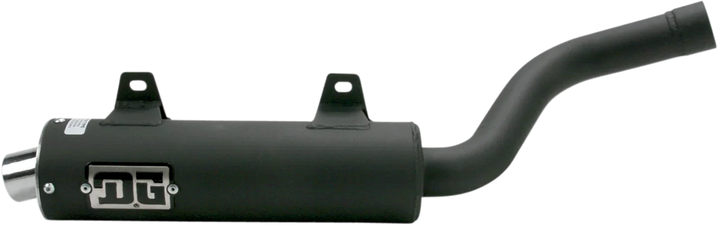 DG Performance RCM II Slip-On Exhaust 051-5151 - Side View
