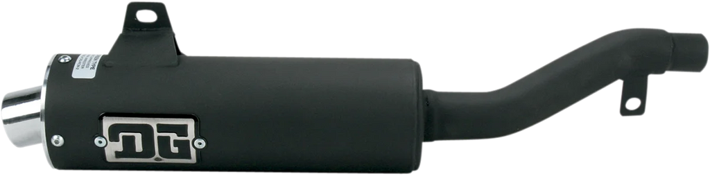 DG Performance RCM II Slip-On Exhaust 051-8450 - Side View