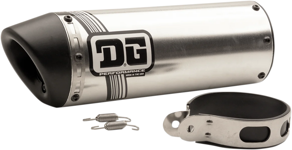 DG Performance Universal Slip-On Exhaust - V2 071-9000 - Main Product View