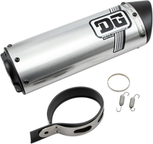 Load image into Gallery viewer, DG Performance Universal Slip-On Exhaust - V2 071-9000 - Back View