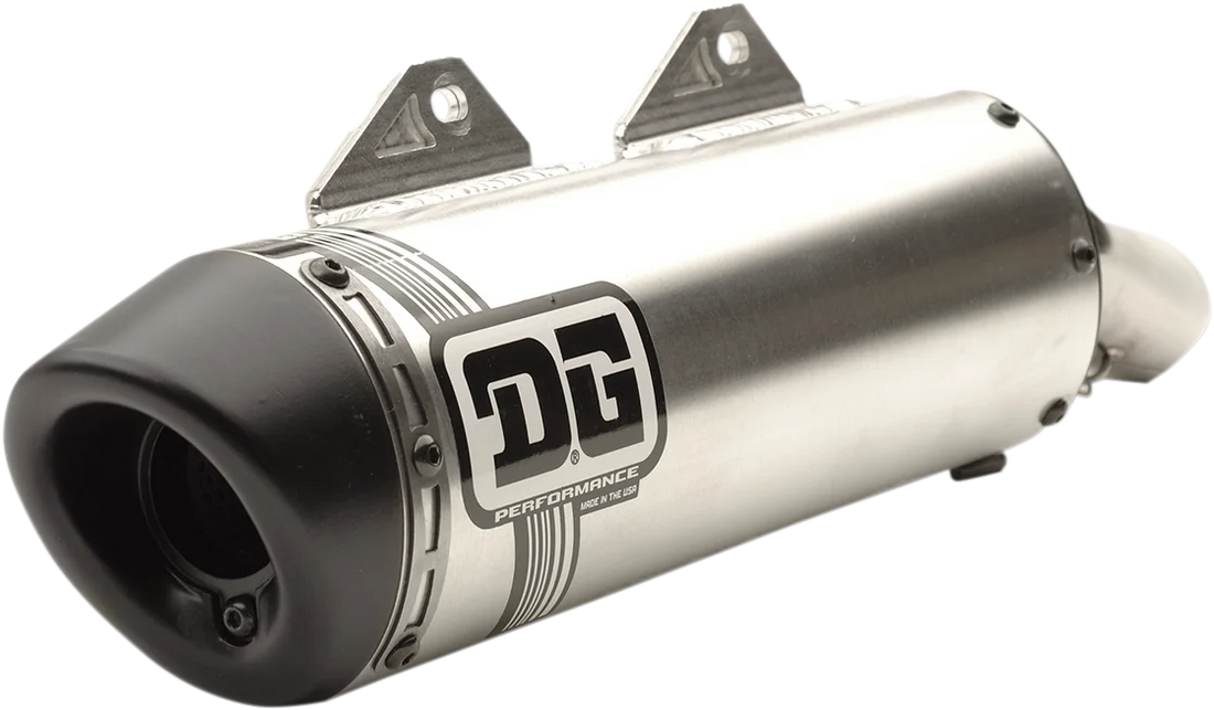 DG Performance V2™ Slip-On Exhaust 071-2670 - Side View