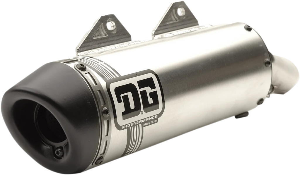DG Performance V2™ Slip-On Exhaust 071-2670 - Side View