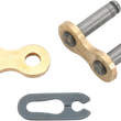 Load image into Gallery viewer, D.I.D 428 NZ - Connecting Link - Clip - Gold - Main Product View