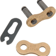 Load image into Gallery viewer, D.I.D 520 MX - Connecting Link - Clip - Gold - Main Product View