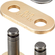 Load image into Gallery viewer, D.I.D 520 MX - Connecting Link - Clip - Gold - Side View