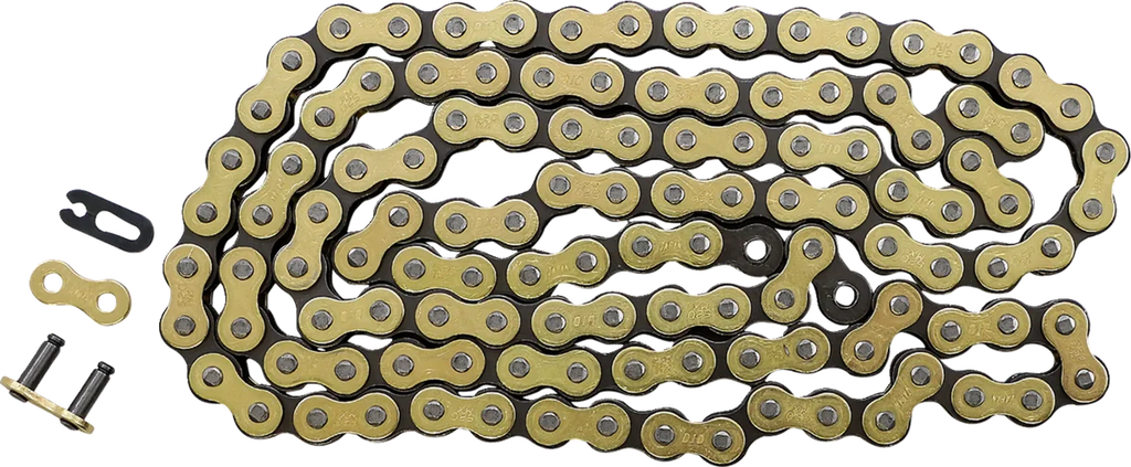 D.I.D 520 MX - High-Performance Motorcycle Chain - 120 Links - Gold/Black - Main Product View