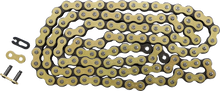 Load image into Gallery viewer, D.I.D 520 MX - High-Performance Motorcycle Chain - 120 Links - Gold/Black - Main Product View