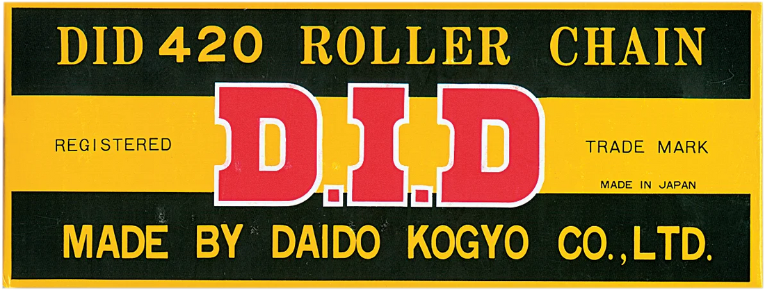 D.I.D 630 K Standard Series - Drive Chain - 96 Links - Side View