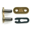 Load image into Gallery viewer, D.I.D D.I.D CONN LINK 428NZ G&amp;B ZJ PRESS FIT RIVET TYPE GOLD &amp; BLACK ZJ428NZG