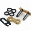 Load image into Gallery viewer, D.I.D D.I.D CONN LINK 520VX2 G&amp;B FJ PRESS FIT CLIP TYPE GOLD &amp; BLACK FJ520VX2G