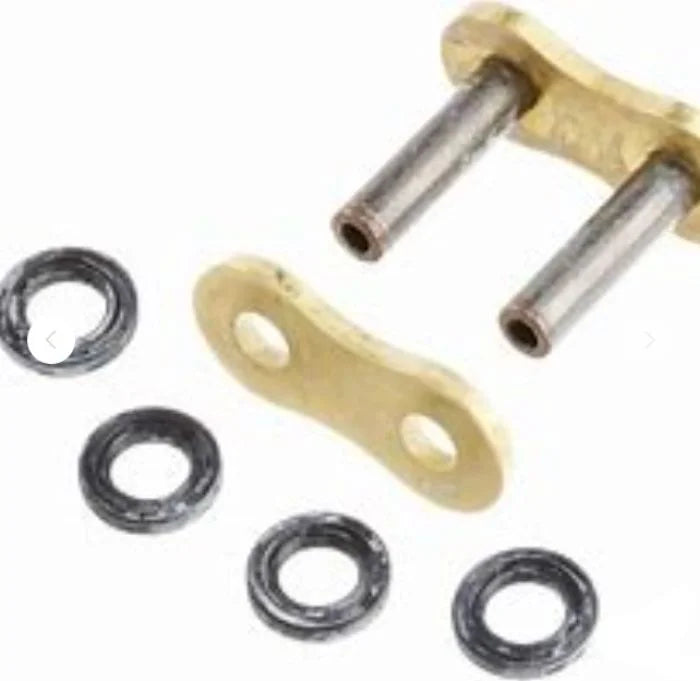 D.I.D D.I.D CONN LINK 525VX3 G&B ZJ PRESS FIT RIVET TYPE GOLD & BLK ZJ525VX3G