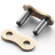 Load image into Gallery viewer, D.I.D D.I.D CONN LINK 525ZVM-X2 G&amp;G ZJ PRESS FIT RIVET TYPE GOLD ZJ525ZVMX2G