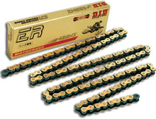 Load image into Gallery viewer, D.I.D D.I.D NON-SEALED CHAIN 428NZ GOLD &amp; BLACK 120RB 428NZGX120RB