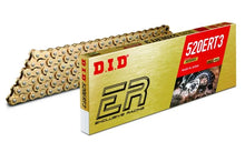 Load image into Gallery viewer, D.I.D D.I.D NON-SEALED CHAIN 520ERT3 GOLD 120RB M520ERT3120RB