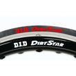 Load image into Gallery viewer, D.I.D D.I.D RIM 19X2.15 V BLACK HONDA 19X215VB01H - Side View