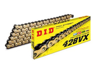 Load image into Gallery viewer, D.I.D D.I.D X-RING CHAIN 428VX GOLD &amp; BLACK 122FB 428VXG122FB