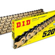 Load image into Gallery viewer, D.I.D D.I.D X-RING CHAIN 520VX3 GOLD &amp; BLACK 25FT FJ 520VX3G25FT FJ